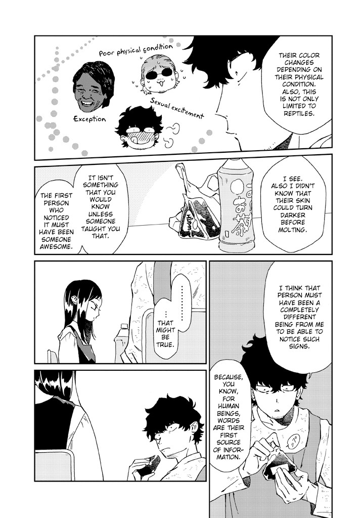 Madonna ga Glass Case no Naka Chapter 8 page 13 - Chapter 8: Sign