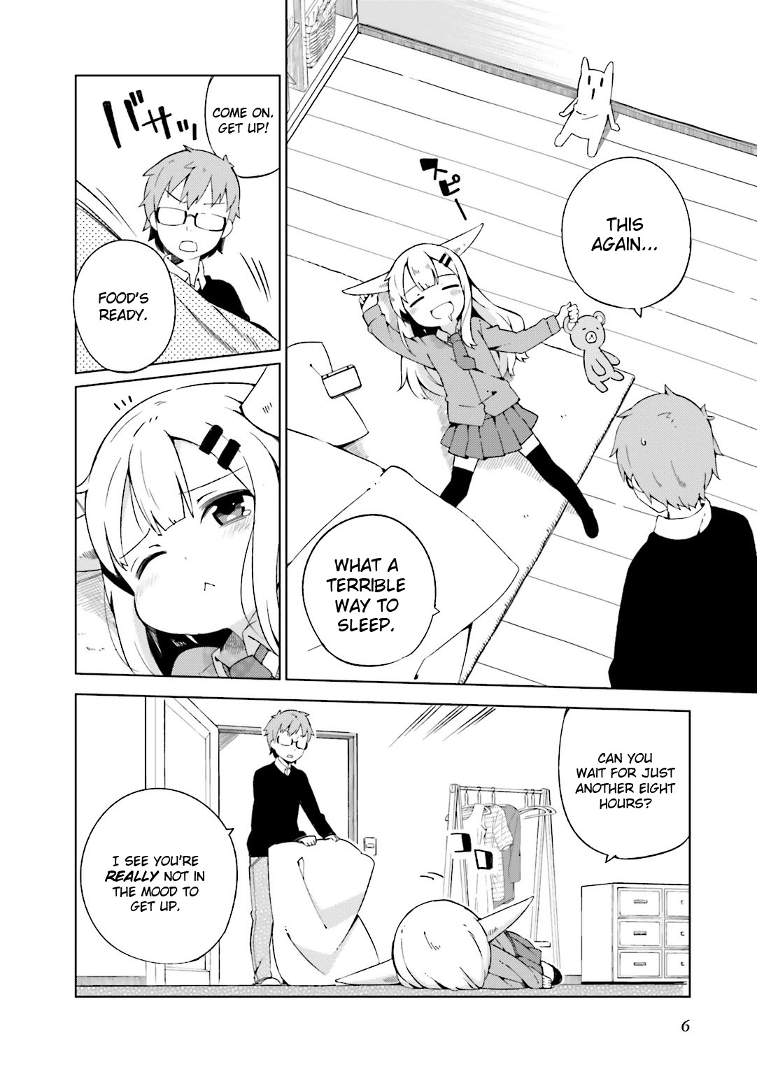 Madoromi-chan ga Iku. Chapter 1 page 8 - Chapter 1: It's Fine Even If I Don't Try My Hardest... right?