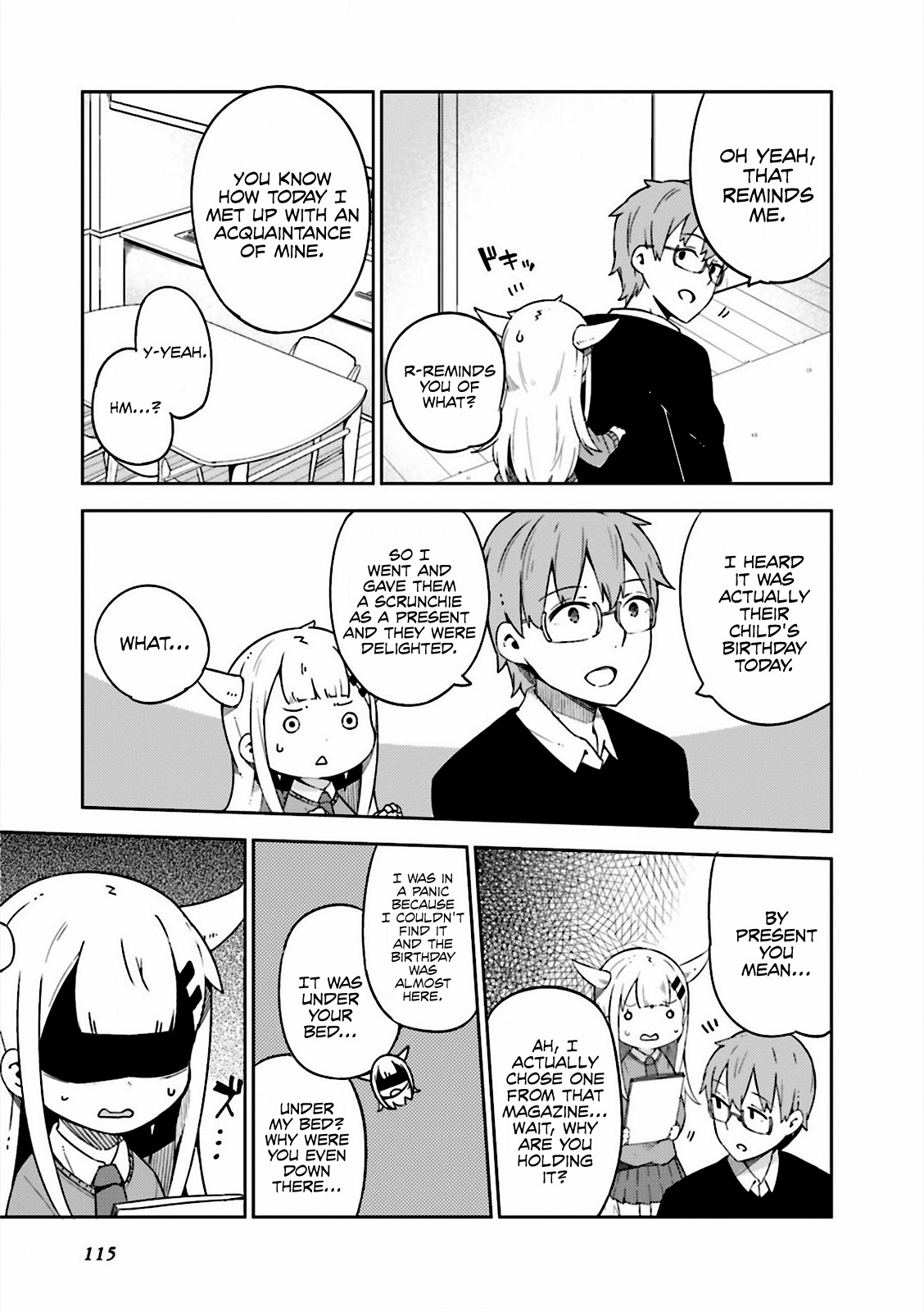 Madoromi-chan ga Iku. Chapter 10 page 11 - Chapter 10: A secret