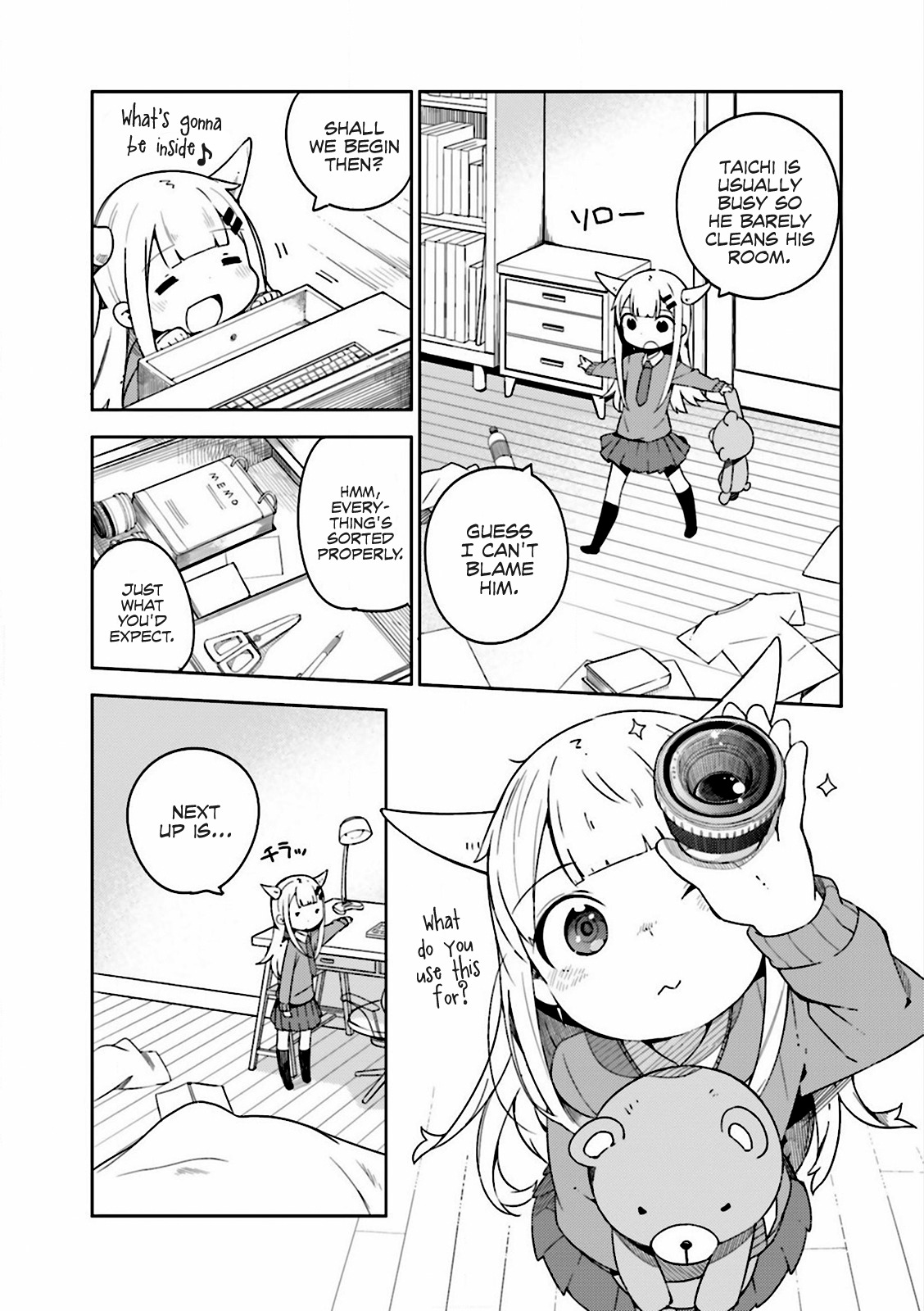 Madoromi-chan ga Iku. Chapter 10 page 6 - Chapter 10: A secret