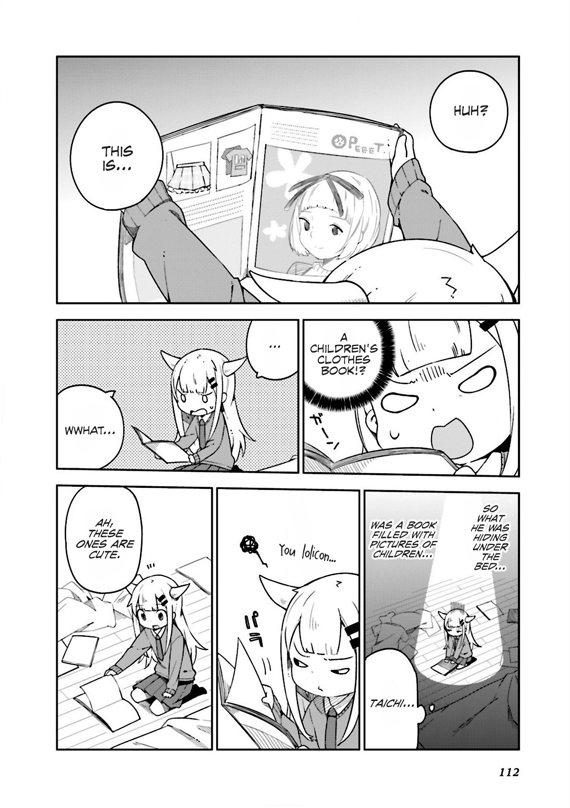 Madoromi-chan ga Iku. Chapter 10 page 8 - Chapter 10: A secret