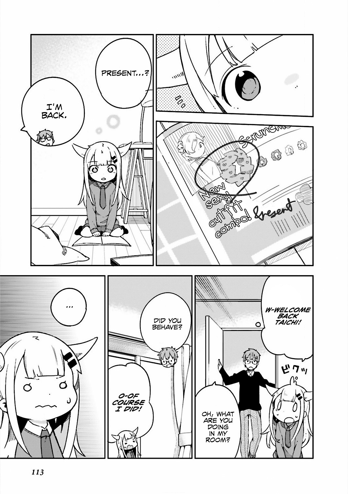 Madoromi-chan ga Iku. Chapter 10 page 9 - Chapter 10: A secret