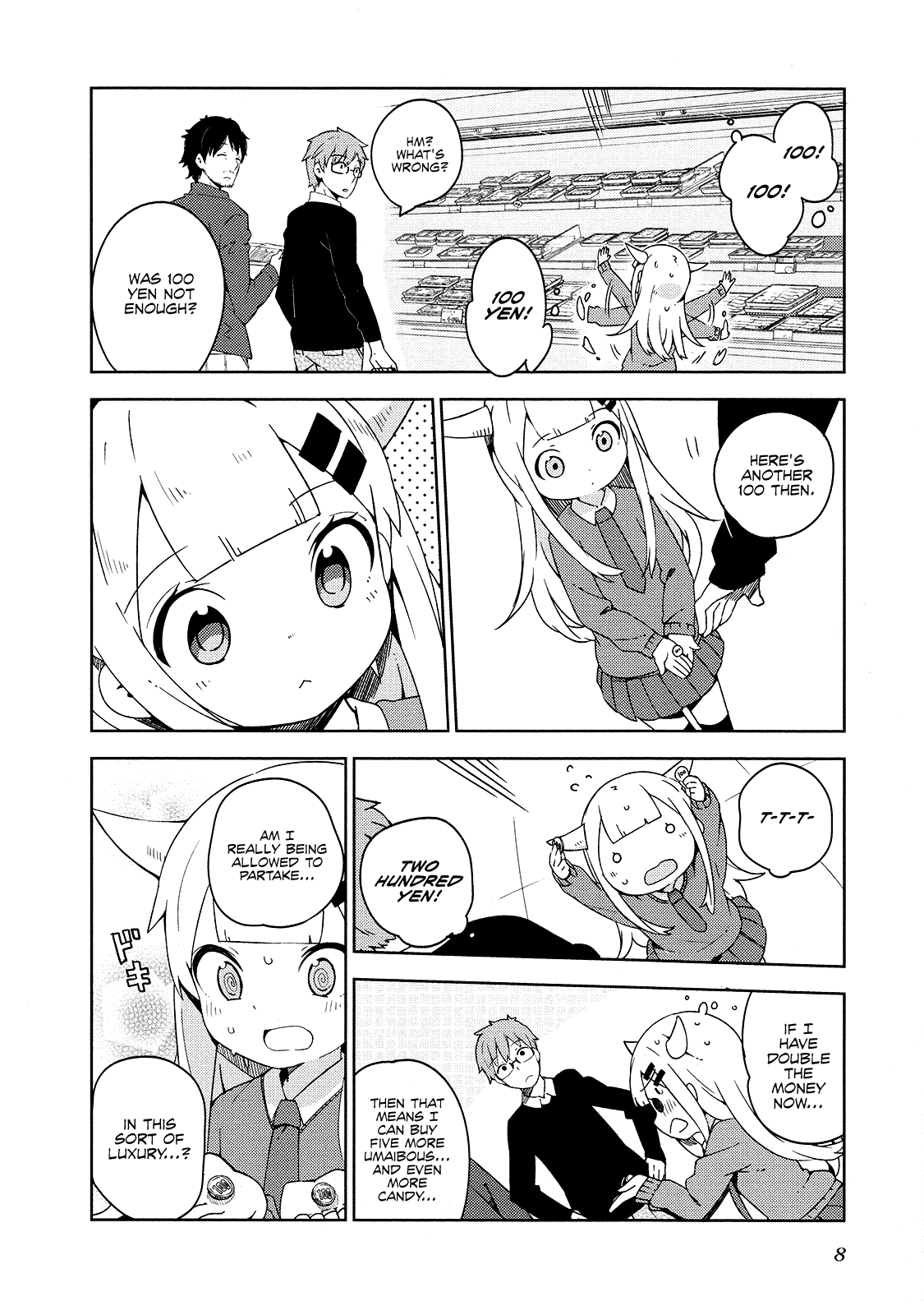 Madoromi-chan ga Iku. Chapter 12 page 6 - Chapter 12: Hello, world!