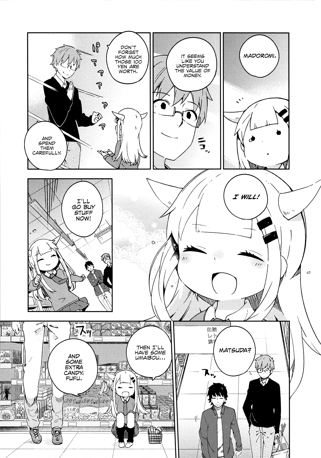 Madoromi-chan ga Iku. Chapter 12 page 9 - Chapter 12: Hello, world!