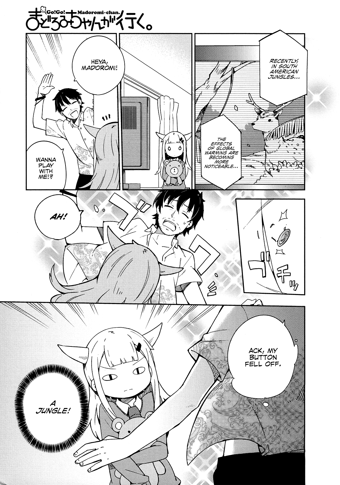 Madoromi-chan ga Iku. Chapter 13 page 1 - Chapter 13: Calculating Cinderella