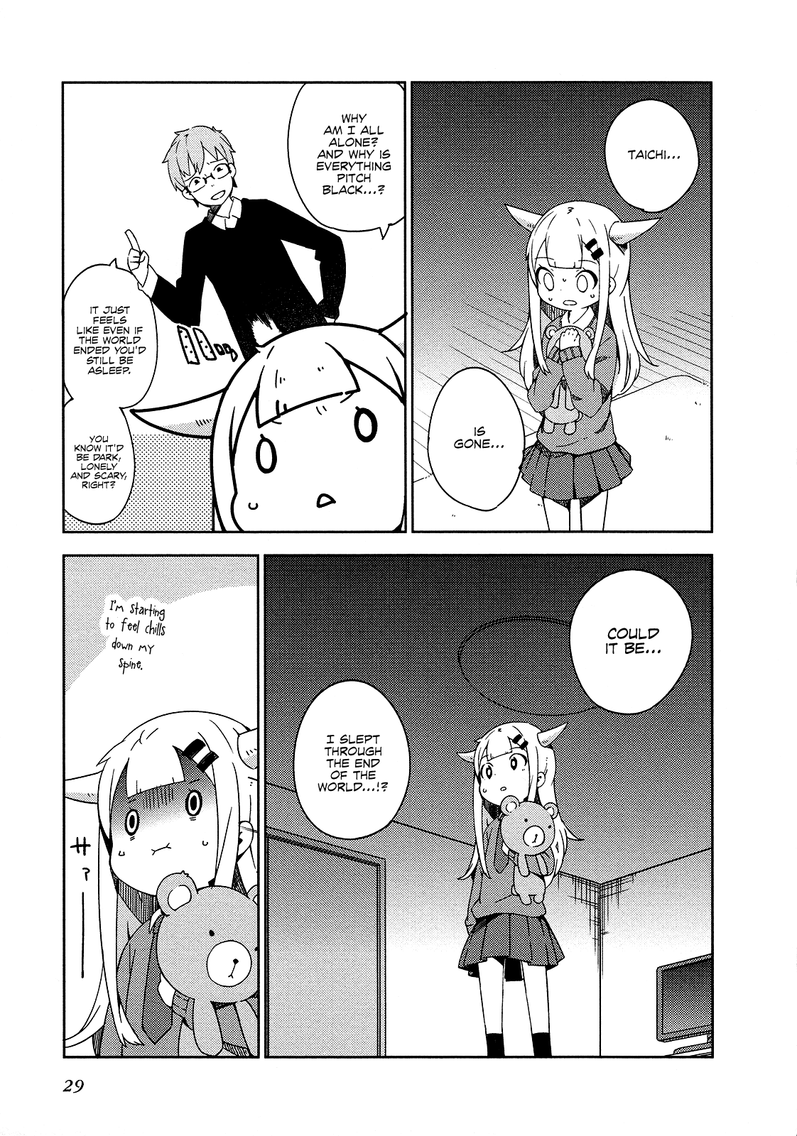 Madoromi-chan ga Iku. Chapter 14 page 7 - Chapter 14: Lonely Planet