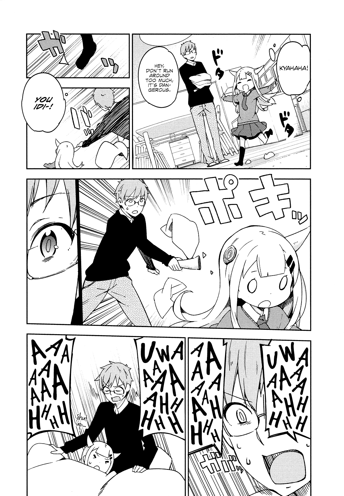 Madoromi-chan ga Iku. Chapter 15 page 1 - Chapter 15: The Wall Between Love and the Heart