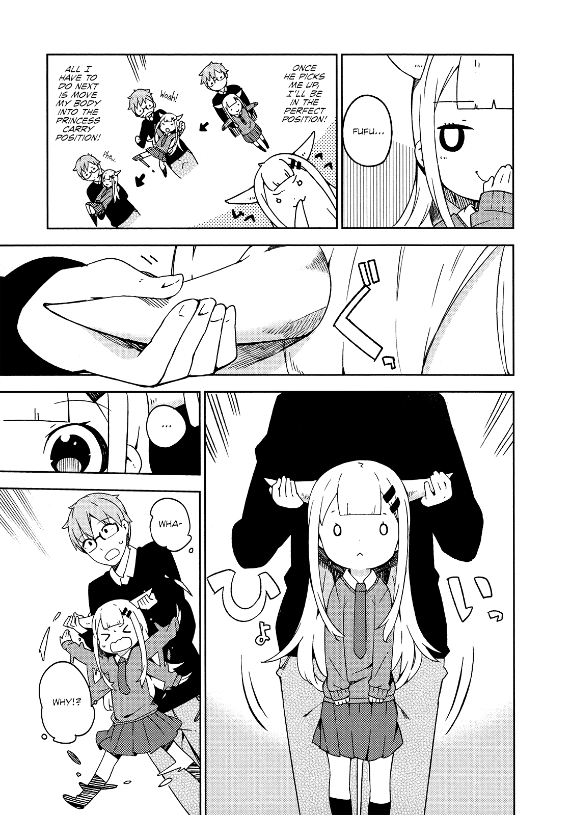 Madoromi-chan ga Iku. Chapter 15 page 5 - Chapter 15: The Wall Between Love and the Heart