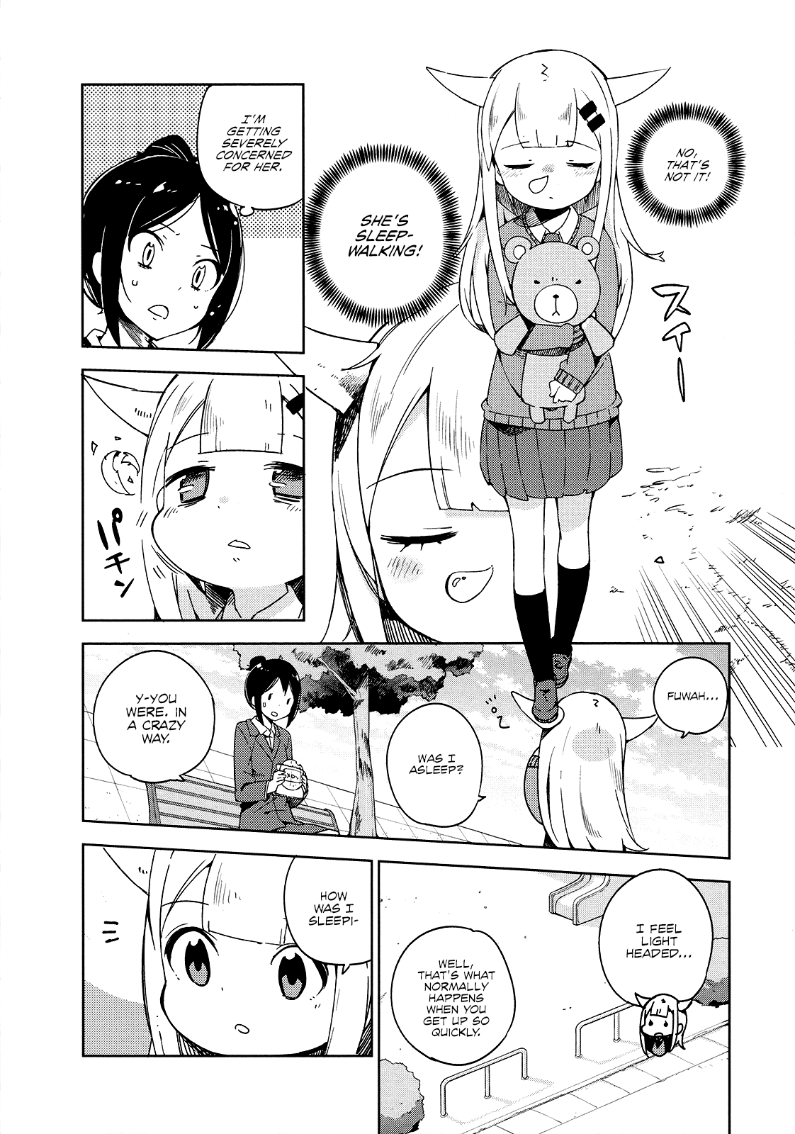 Madoromi-chan ga Iku. Chapter 16 page 6 - Chapter 16: Life is Hard