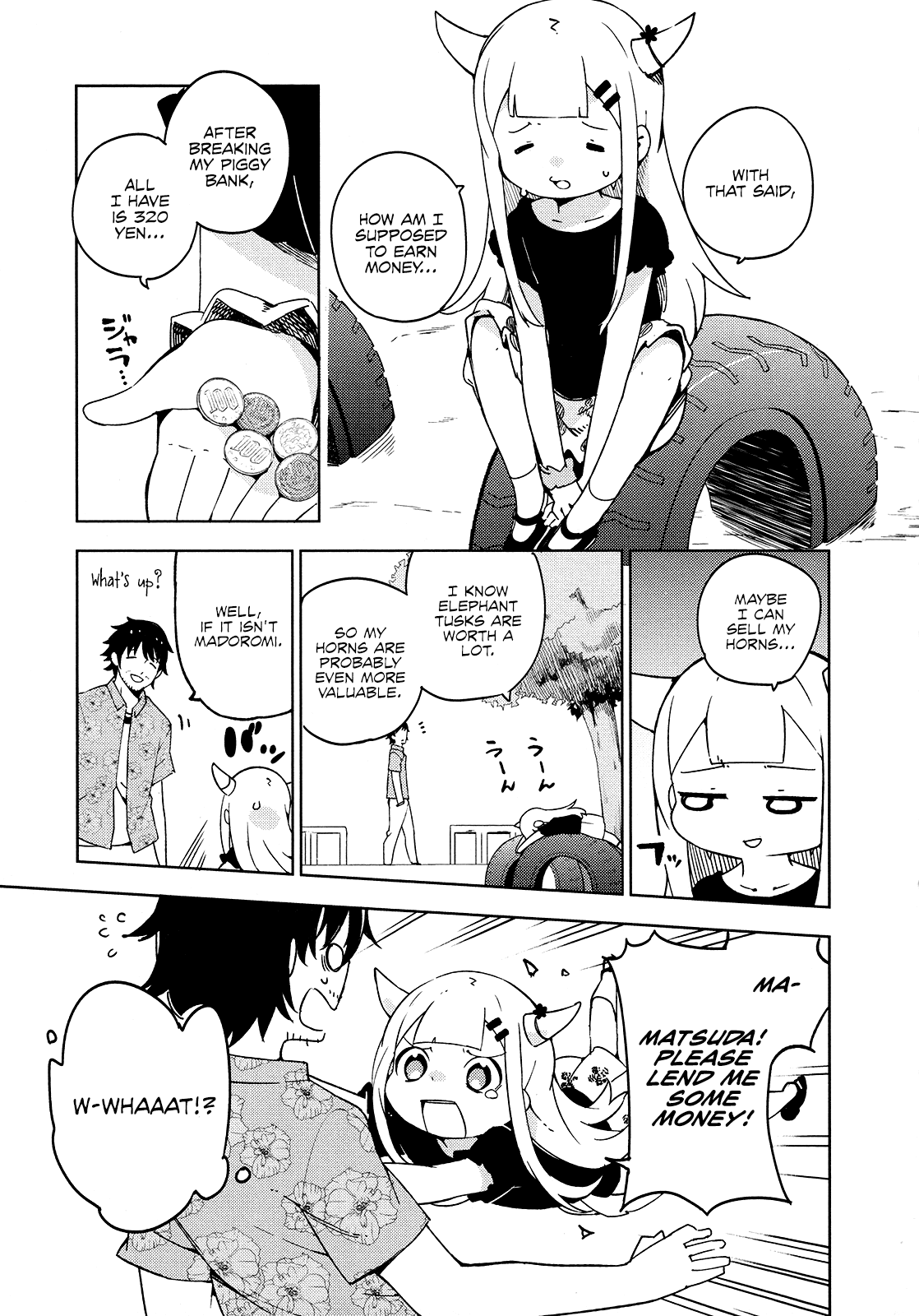 Madoromi-chan ga Iku. Chapter 18 page 5 - Chapter 18: A Lonely Night of Misunderstandings