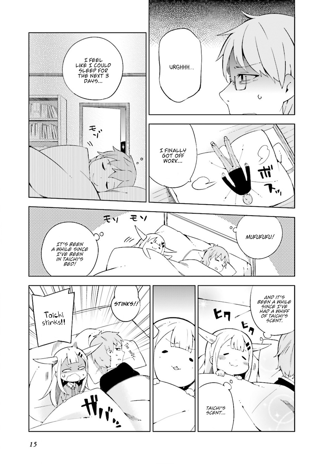 Madoromi-chan ga Iku. Chapter 2 page 3 - Chapter 2: (The Two's) Hundred Years' War
