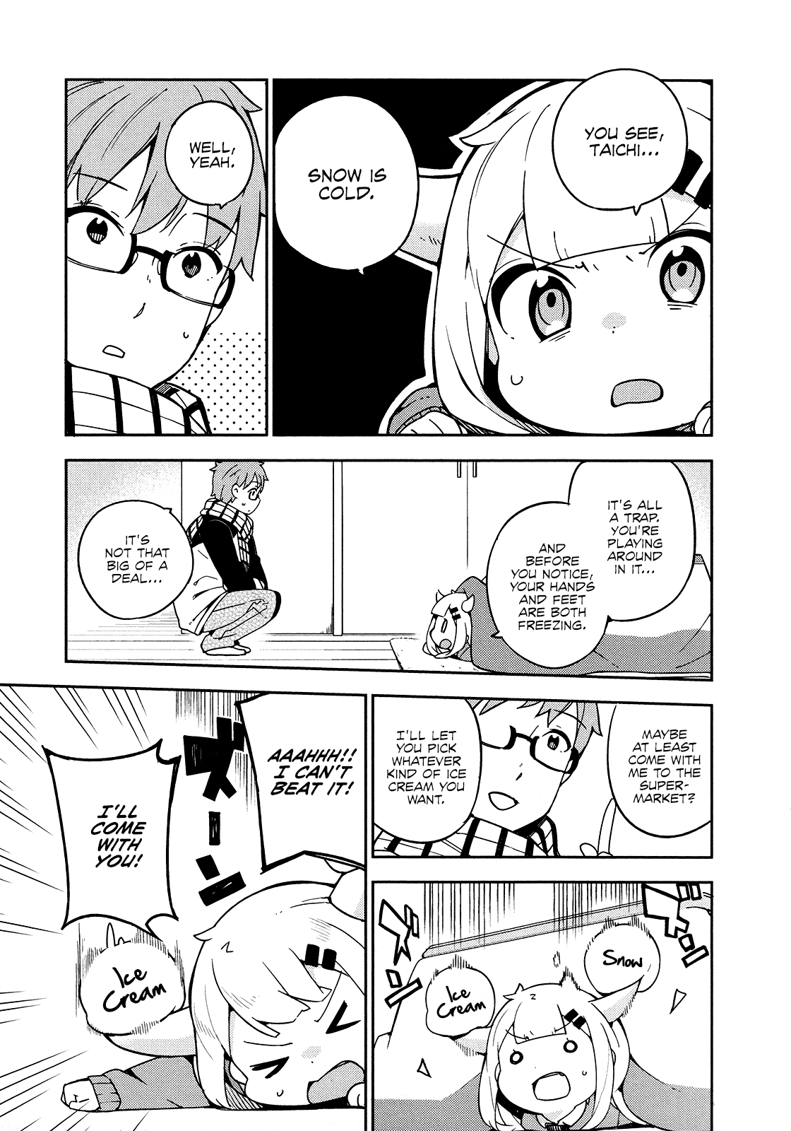 Madoromi-chan ga Iku. Chapter 22 page 3 - Chapter 22: Before You Turn into an Adult