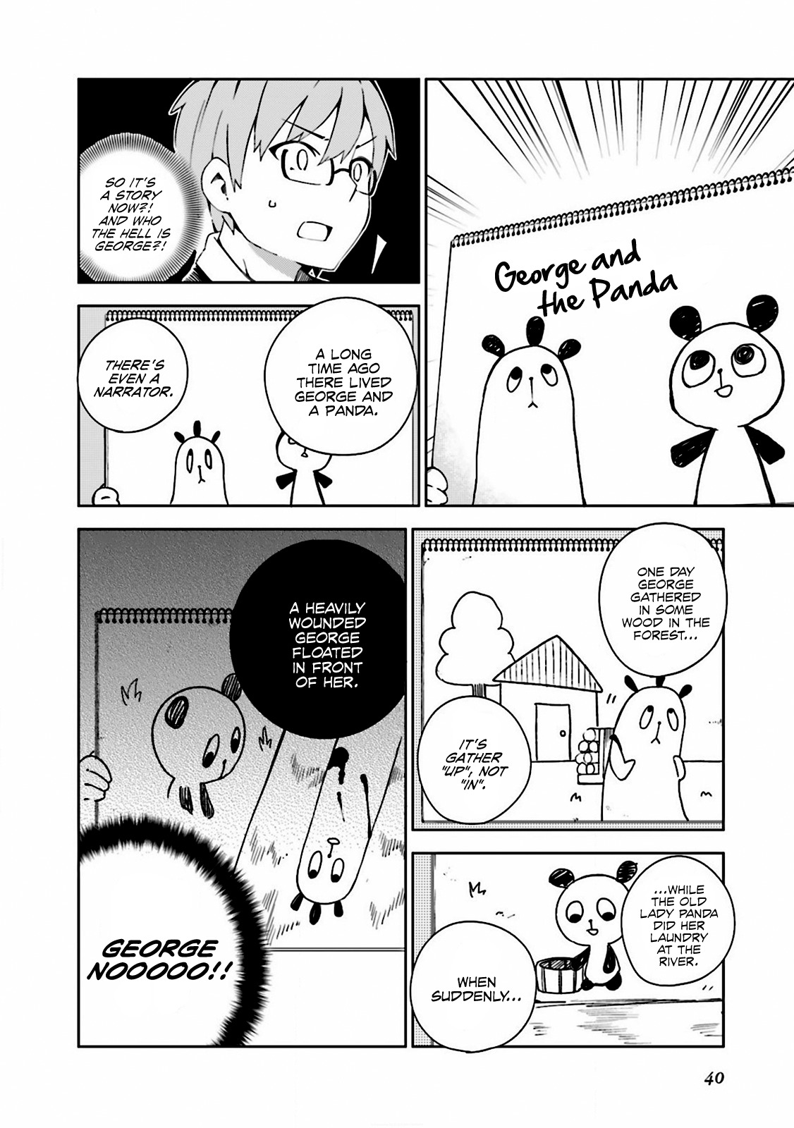 Madoromi-chan ga Iku. Chapter 4 page 8 - Chapter 4: George and the Panda
