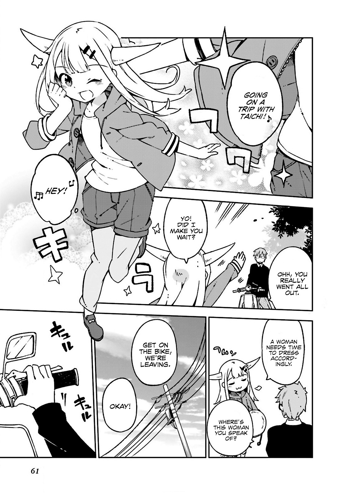 Madoromi-chan ga Iku. Chapter 6 page 5 - Chapter 6: Venus and Jesus