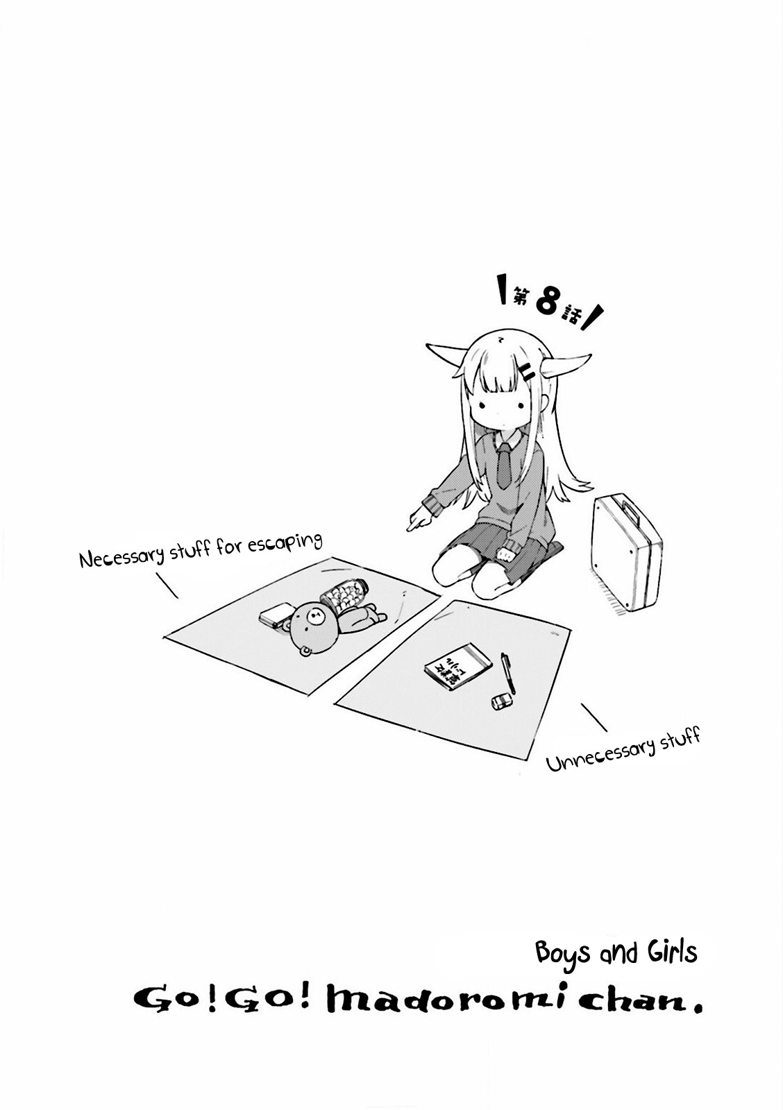 Madoromi-chan ga Iku. Chapter 8 page 2 - Chapter 8: Boys and Girls