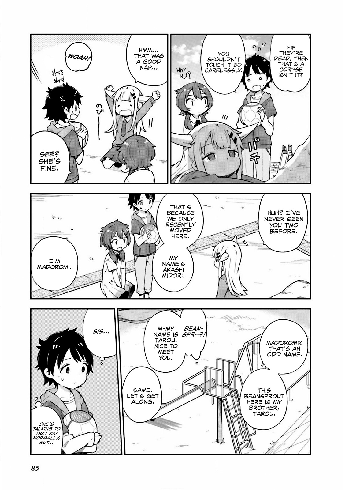 Madoromi-chan ga Iku. Chapter 8 page 5 - Chapter 8: Boys and Girls