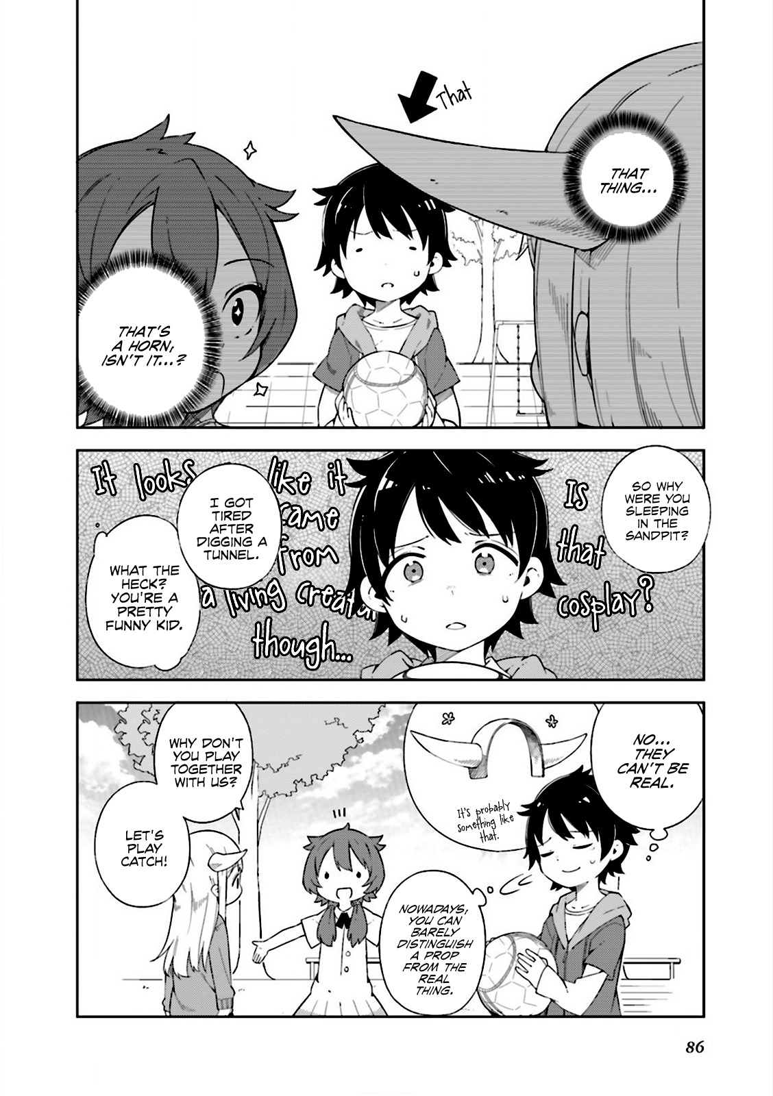 Madoromi-chan ga Iku. Chapter 8 page 6 - Chapter 8: Boys and Girls