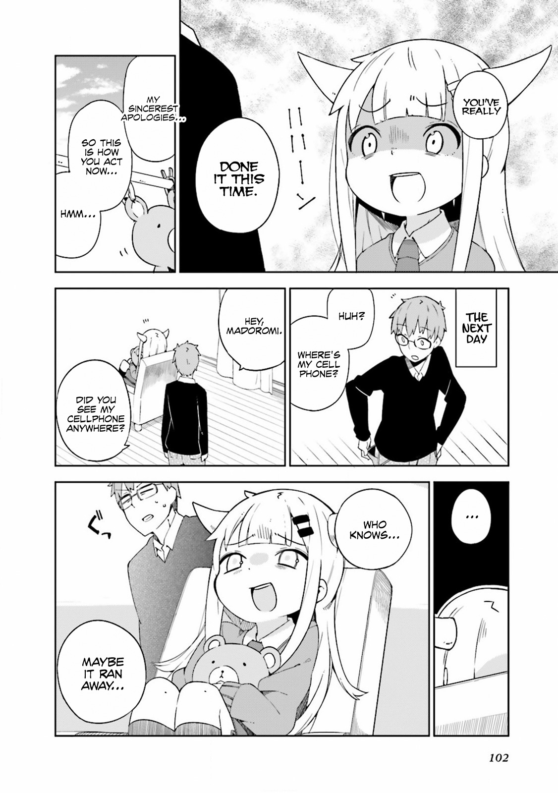 Madoromi-chan ga Iku. Chapter 9 page 10 - Chapter 9: Southerly Winds