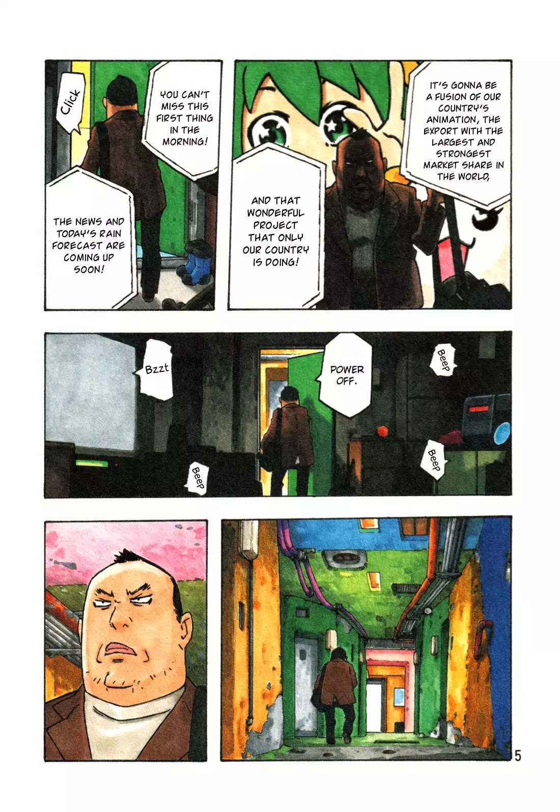 Madowanai Hoshi Chapter 1 page 8 - Chapter 1: Earth