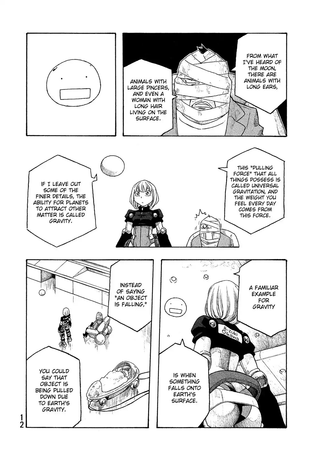 Madowanai Hoshi Chapter 10 page 13 - Chapter 10: Moon