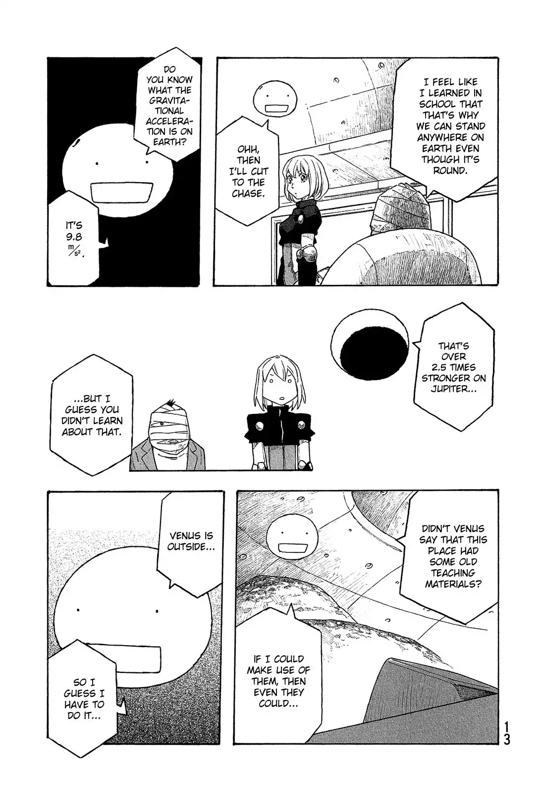 Madowanai Hoshi Chapter 10 page 14 - Chapter 10: Moon