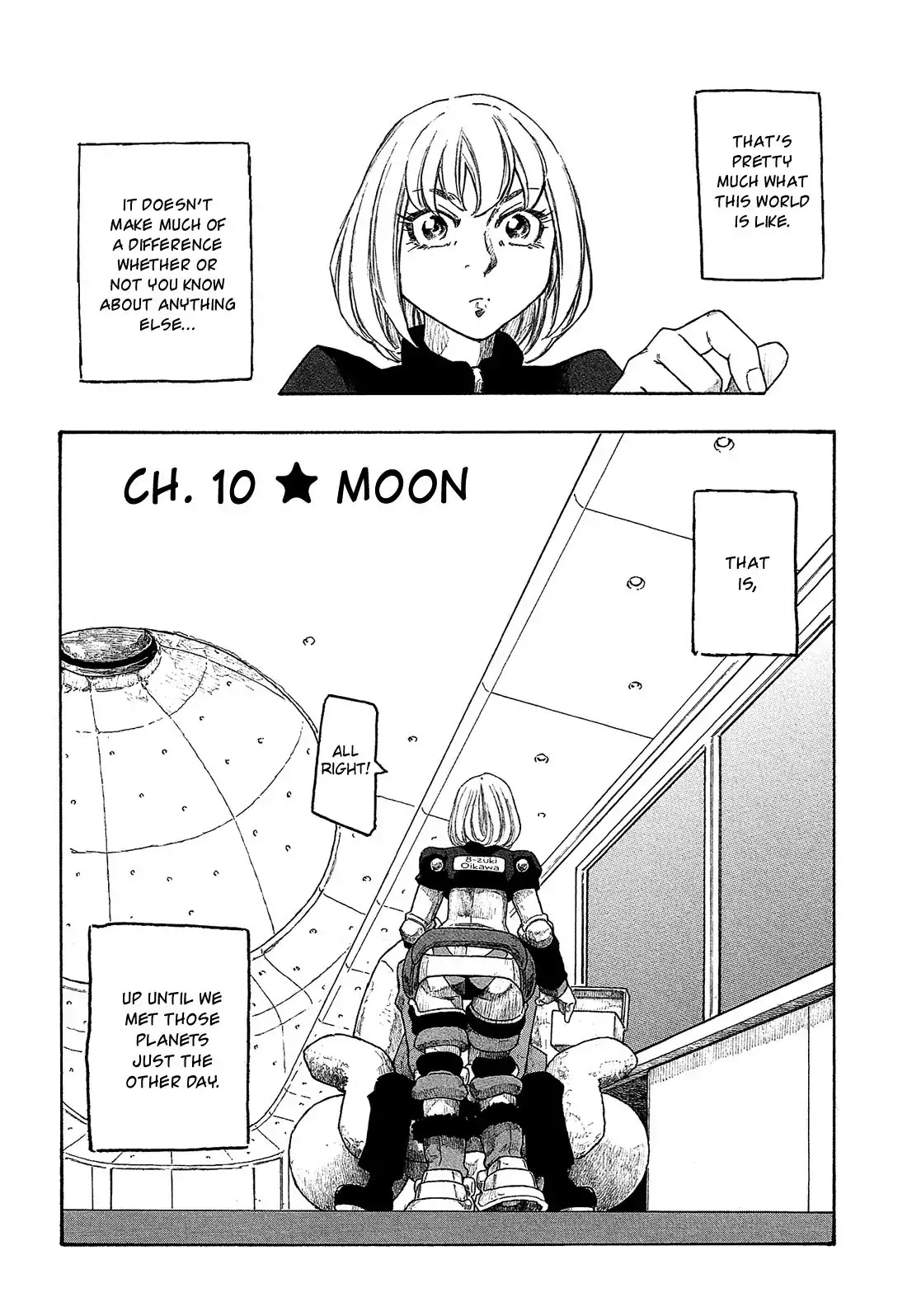 Madowanai Hoshi Chapter 10 page 7 - Chapter 10: Moon