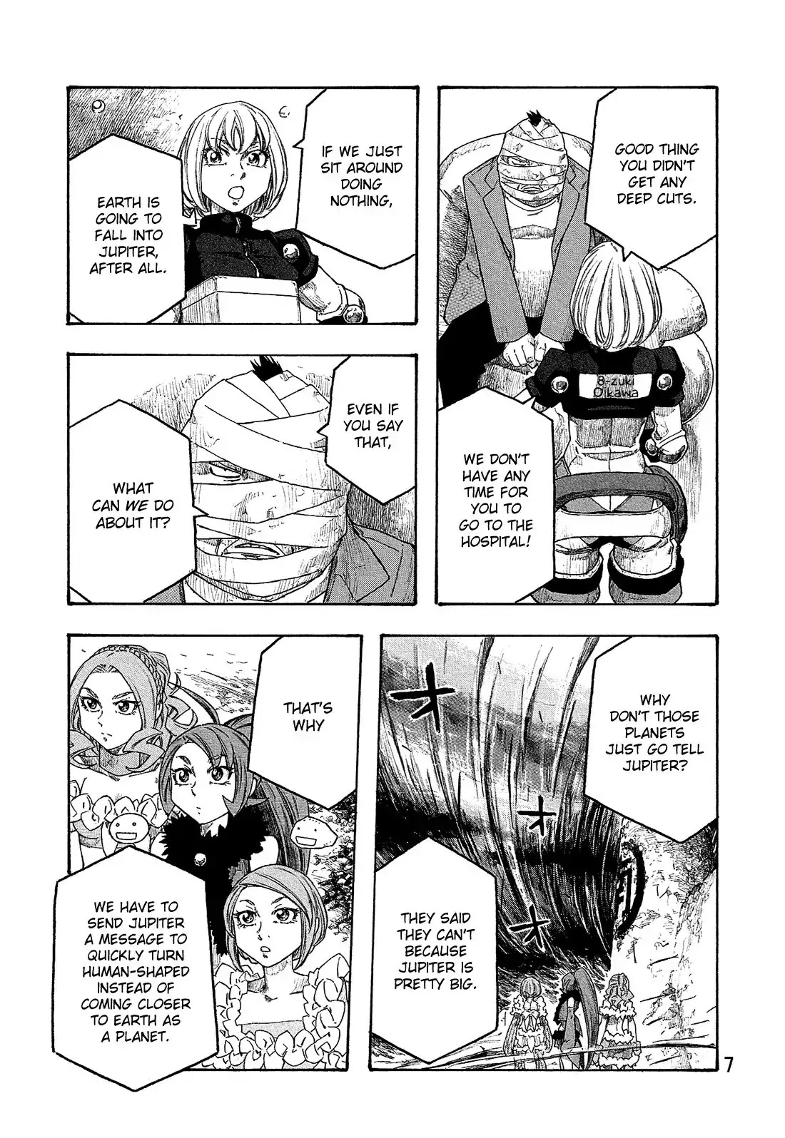 Madowanai Hoshi Chapter 10 page 8 - Chapter 10: Moon