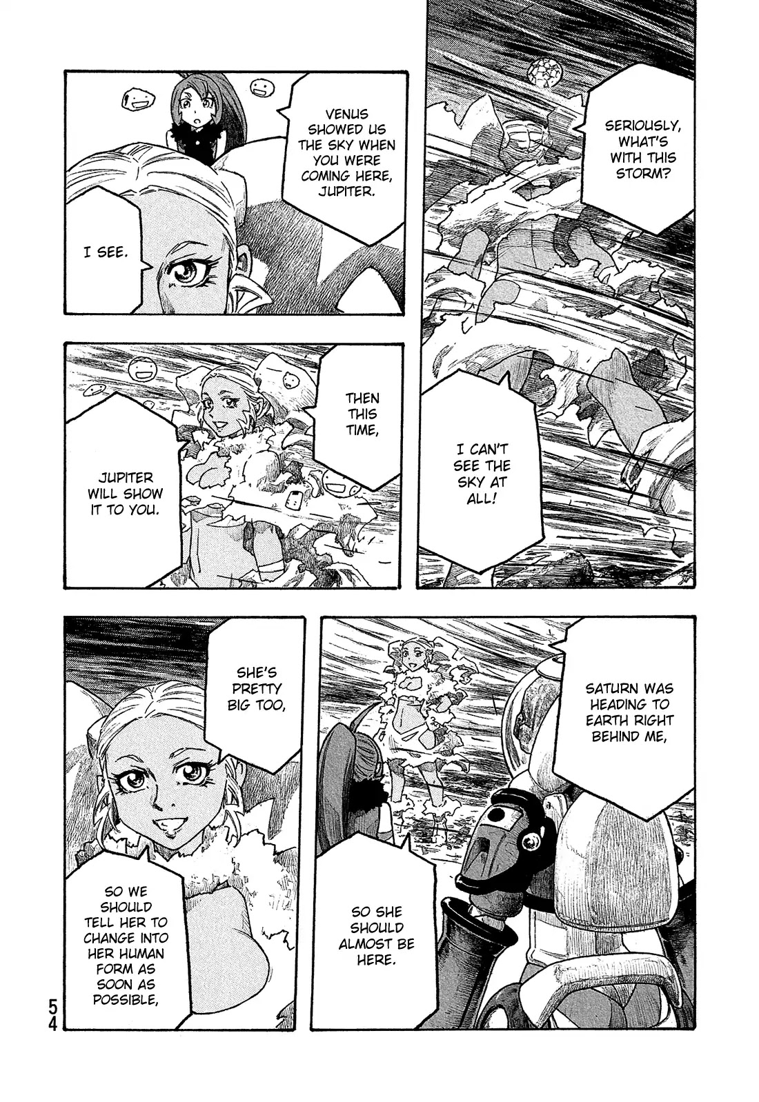 Madowanai Hoshi Chapter 12 page 11 - Chapter 12: Jupiter