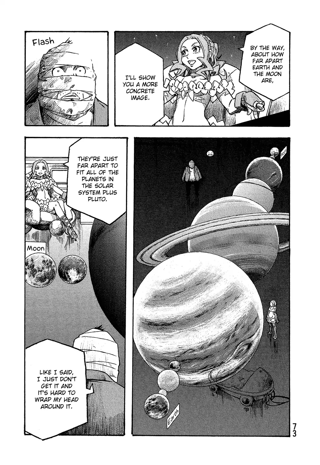 Madowanai Hoshi Chapter 13 page 10 - Chapter 13: Saturn