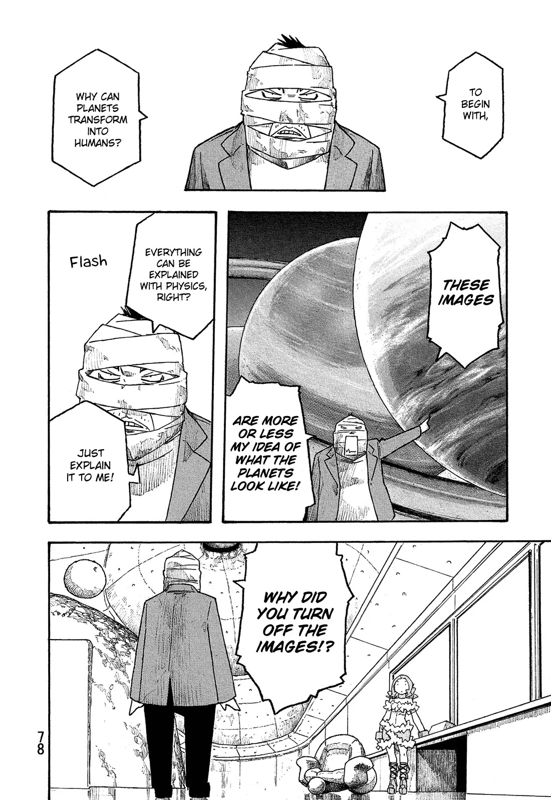 Madowanai Hoshi Chapter 13 page 15 - Chapter 13: Saturn