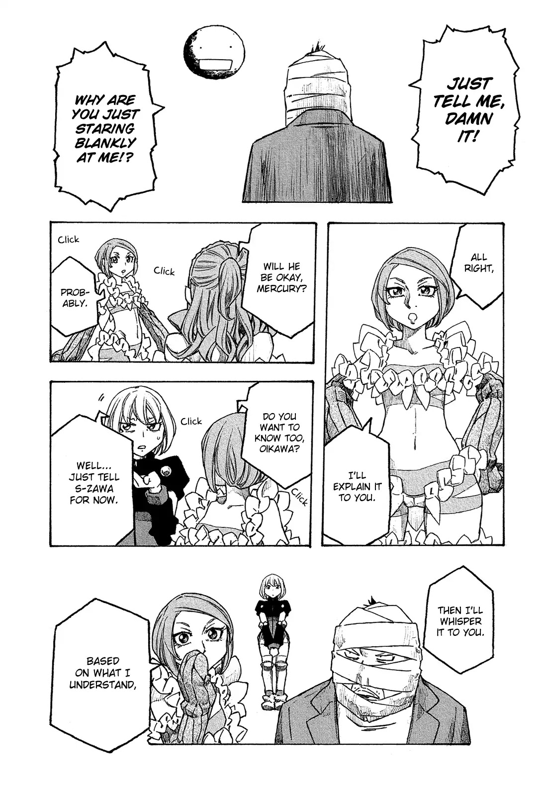 Madowanai Hoshi Chapter 13 page 17 - Chapter 13: Saturn
