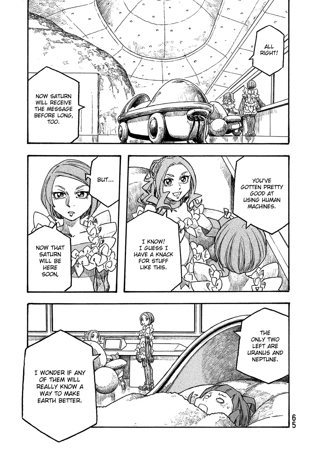 Madowanai Hoshi Chapter 13 page 2 - Chapter 13: Saturn