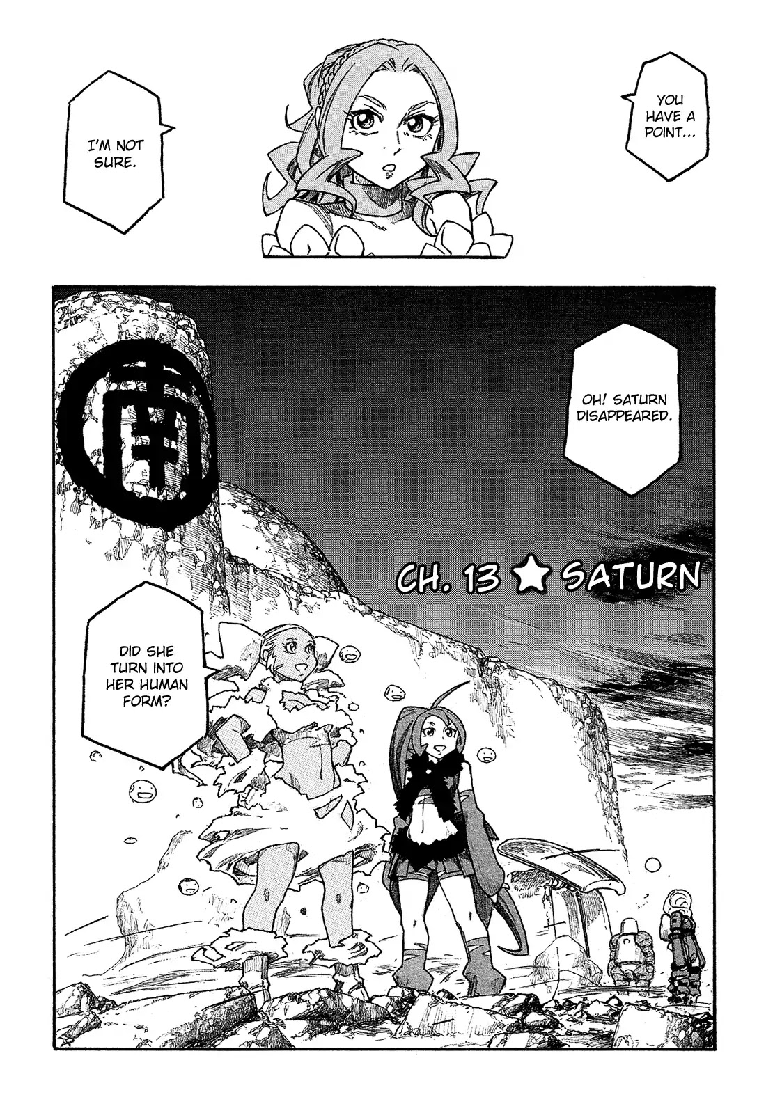 Madowanai Hoshi Chapter 13 page 3 - Chapter 13: Saturn