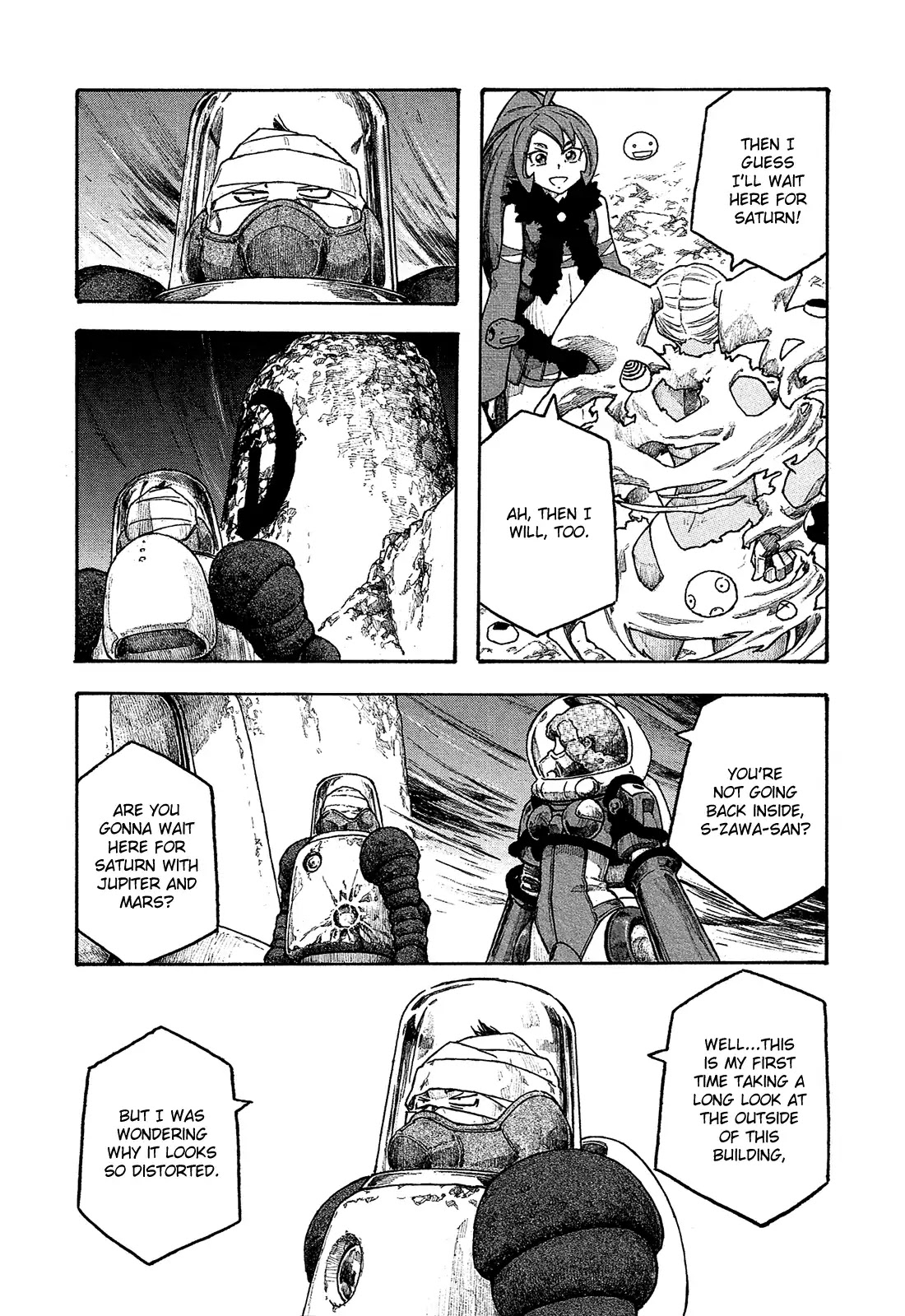 Madowanai Hoshi Chapter 13 page 4 - Chapter 13: Saturn