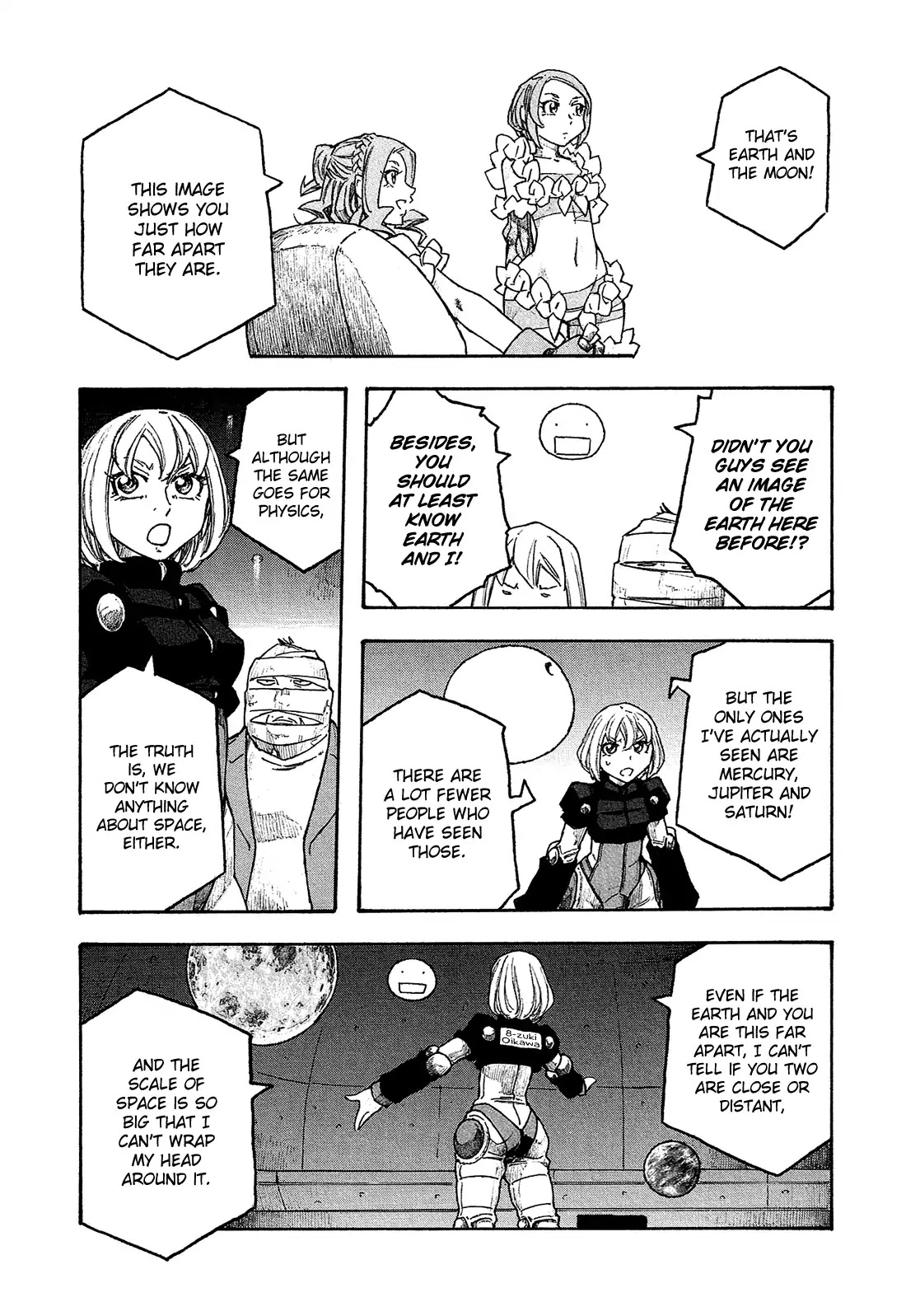 Madowanai Hoshi Chapter 13 page 7 - Chapter 13: Saturn
