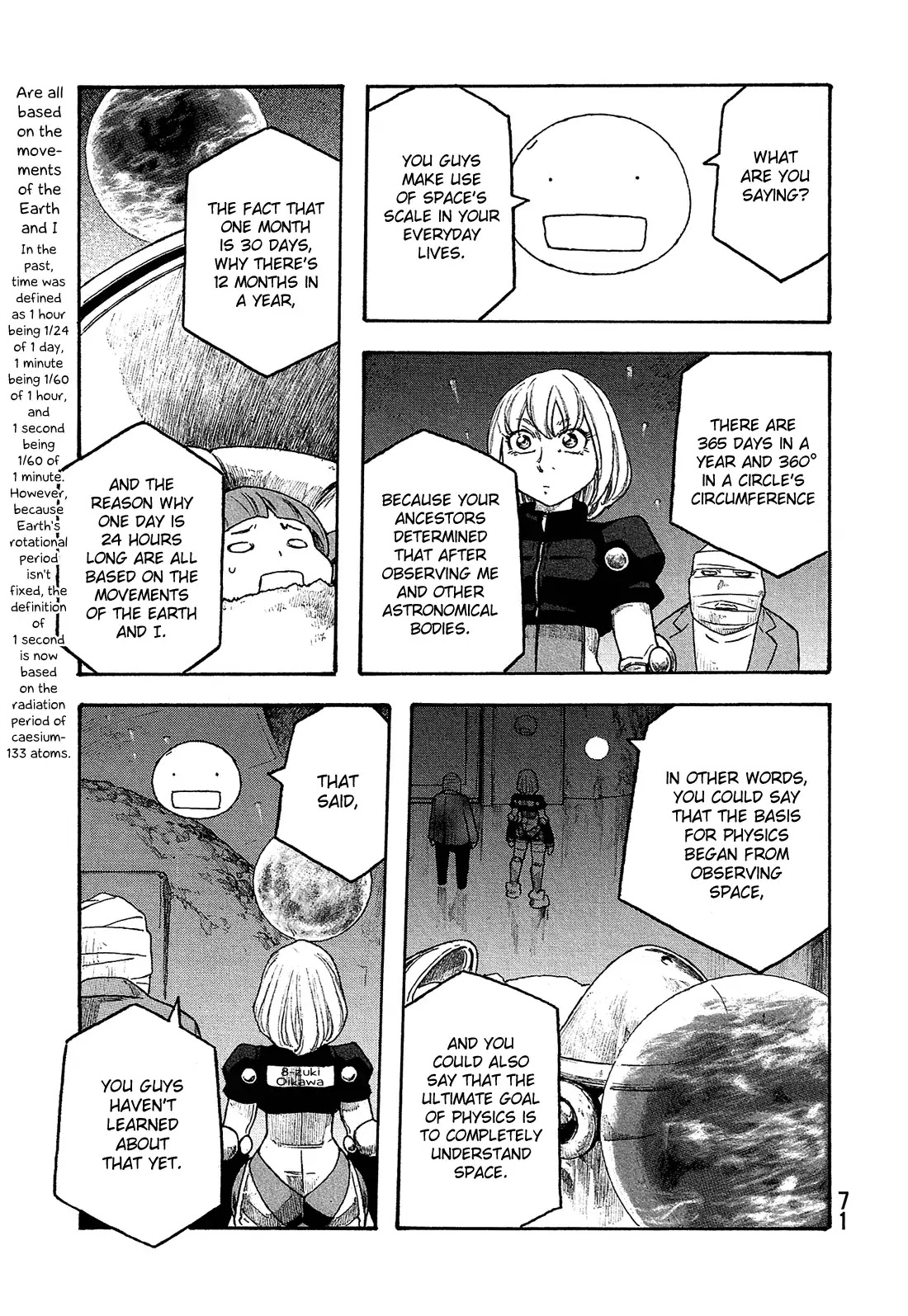 Madowanai Hoshi Chapter 13 page 8 - Chapter 13: Saturn