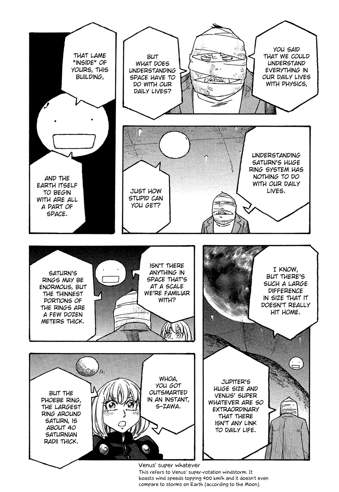 Madowanai Hoshi Chapter 13 page 9 - Chapter 13: Saturn
