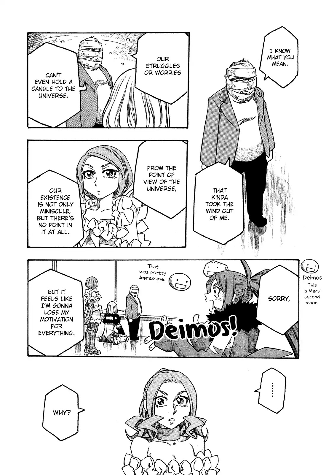 Madowanai Hoshi Chapter 14 page 15 - Chapter 14: Planets Don't Worry