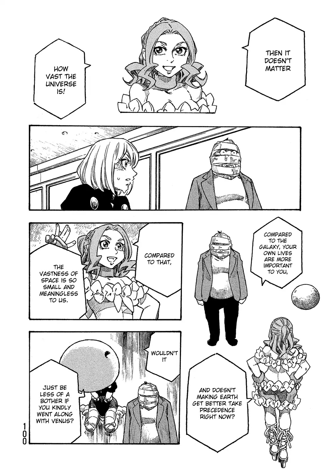 Madowanai Hoshi Chapter 14 page 17 - Chapter 14: Planets Don't Worry
