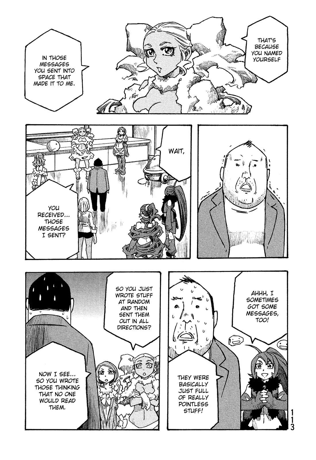 Madowanai Hoshi Chapter 15 page 10 - Chapter 15: S-Zawa's Messages