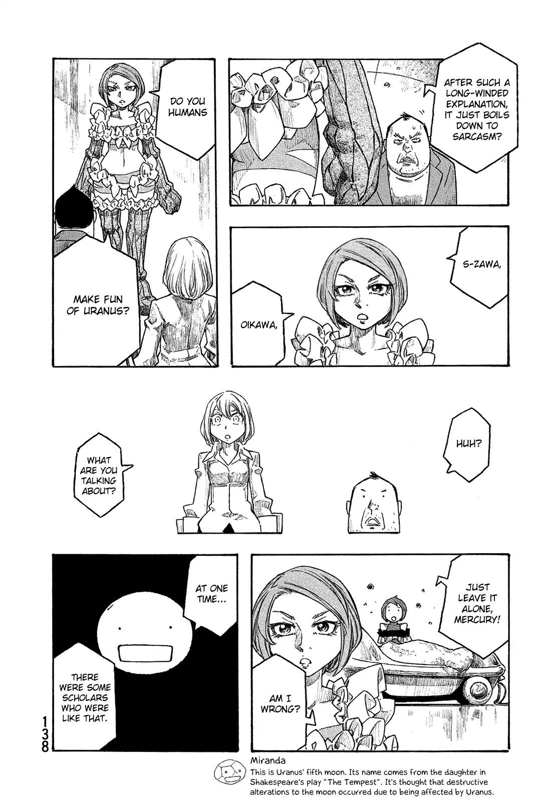 Madowanai Hoshi Chapter 16 page 15 - Chapter 16: Uranus