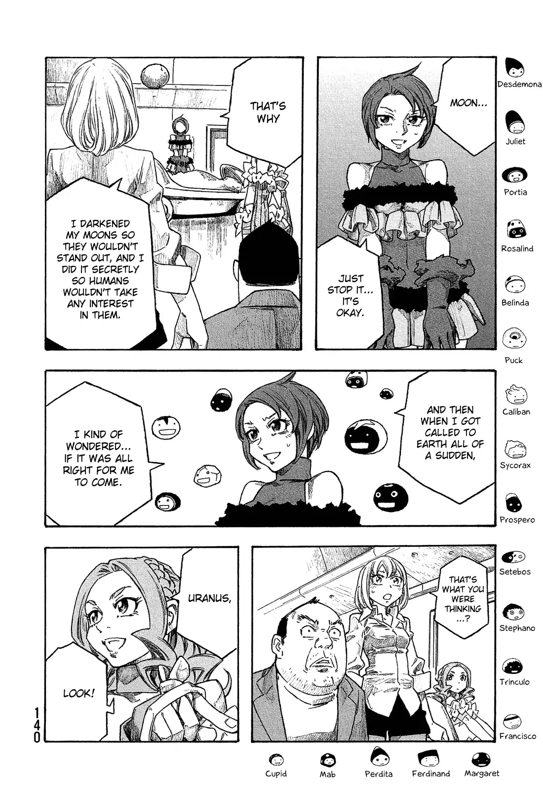 Madowanai Hoshi Chapter 16 page 17 - Chapter 16: Uranus