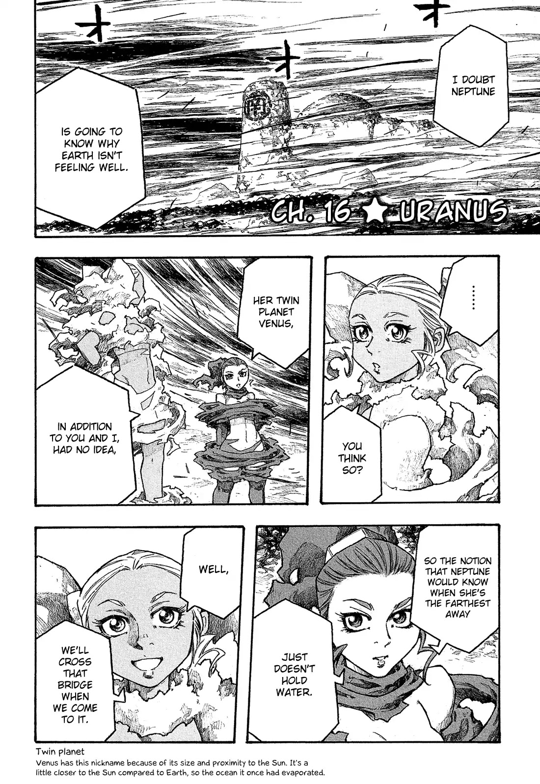 Madowanai Hoshi Chapter 16 page 7 - Chapter 16: Uranus