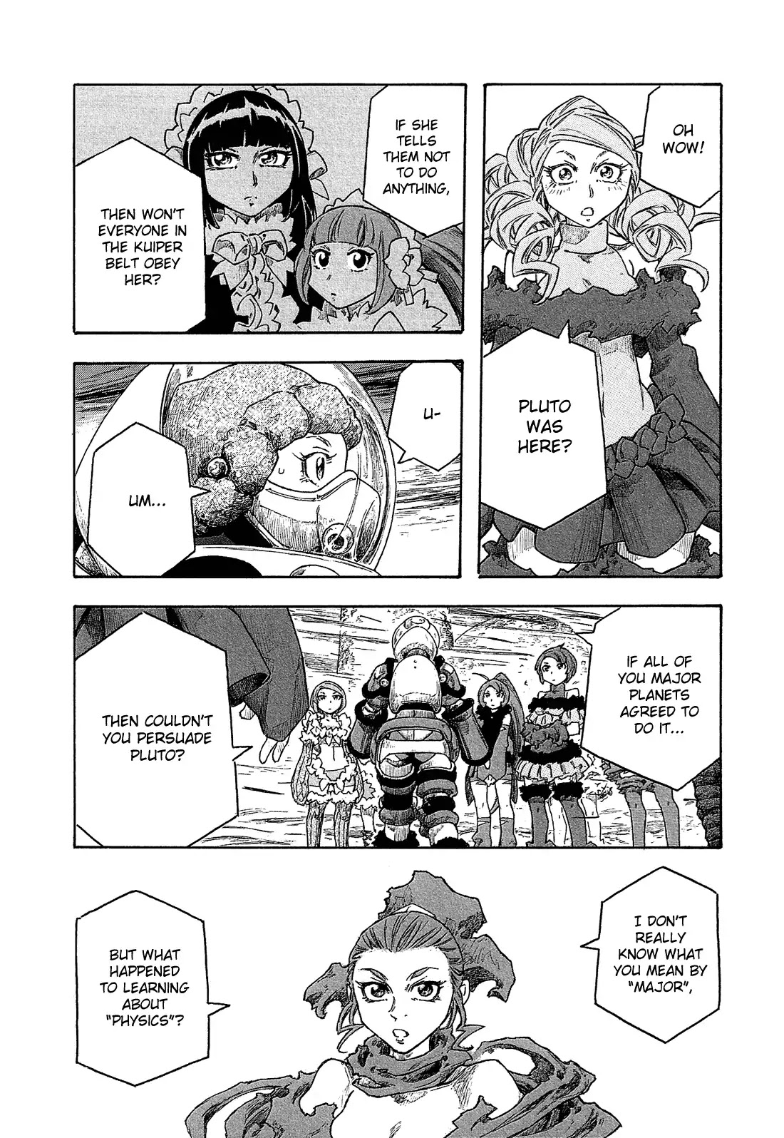 Madowanai Hoshi Chapter 17 page 12 - Chapter 17: Question