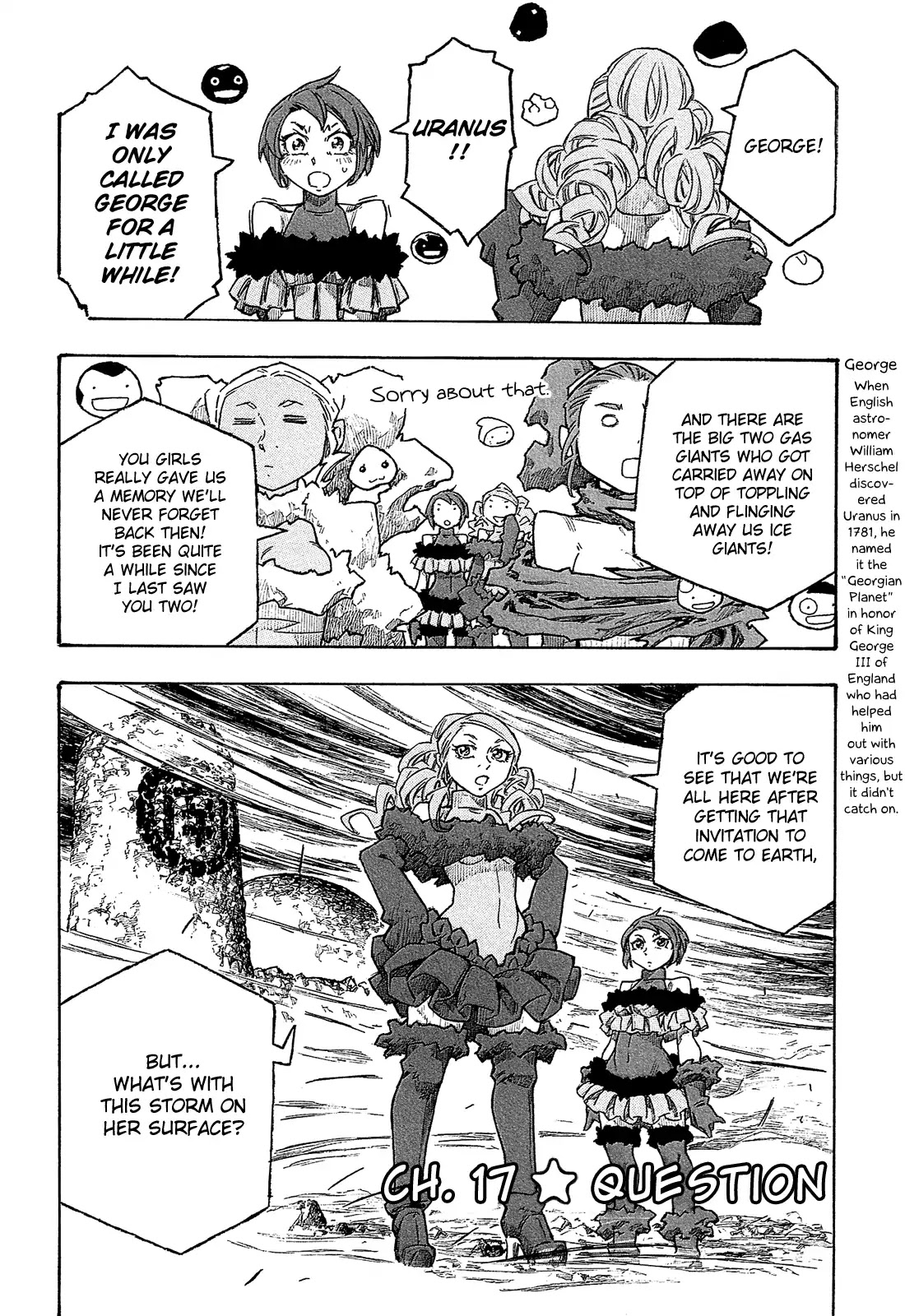 Madowanai Hoshi Chapter 17 page 3 - Chapter 17: Question