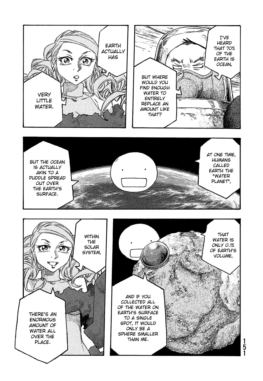 Madowanai Hoshi Chapter 17 page 8 - Chapter 17: Question