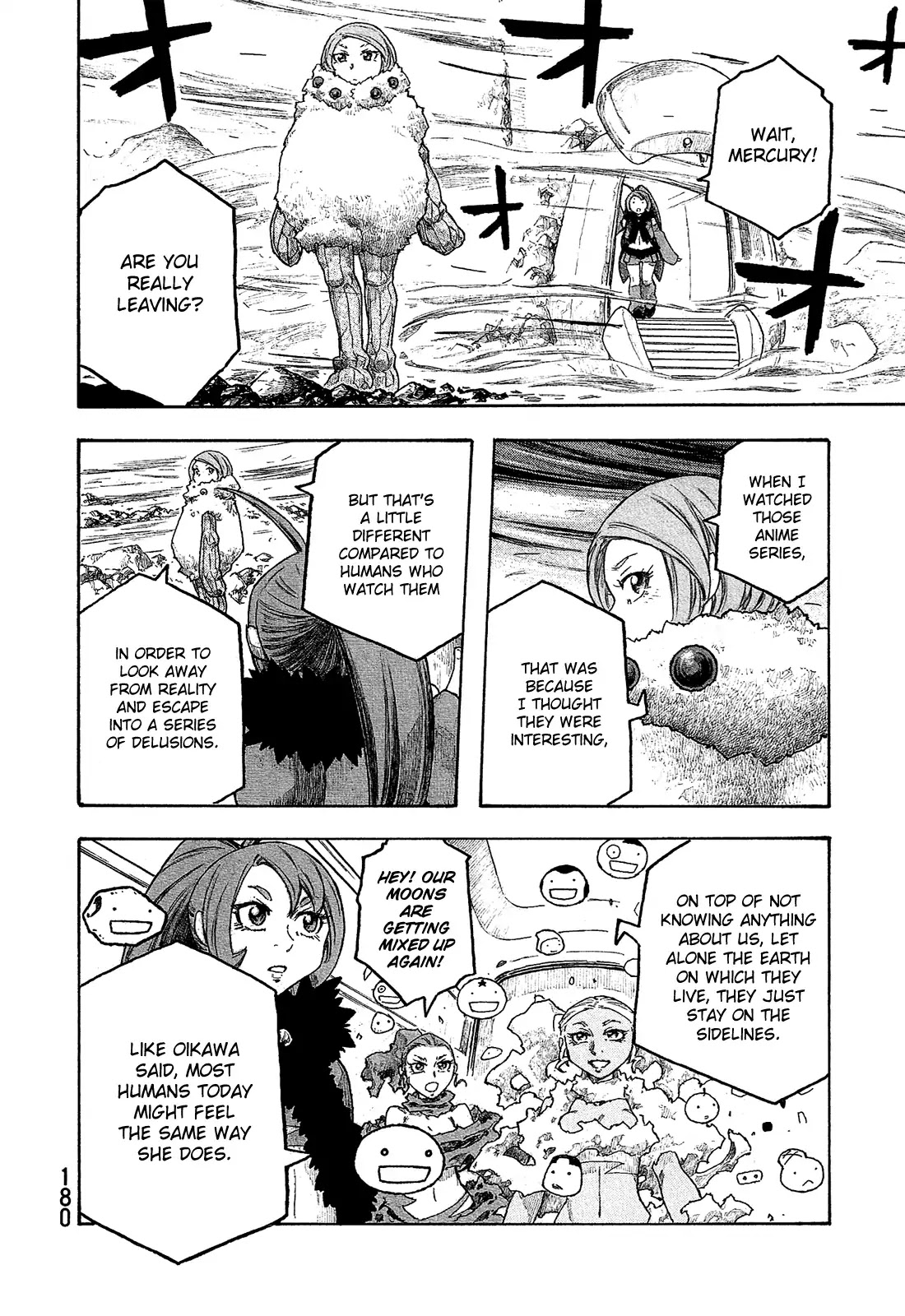 Madowanai Hoshi Chapter 18 page 17 - Chapter 18: Answer