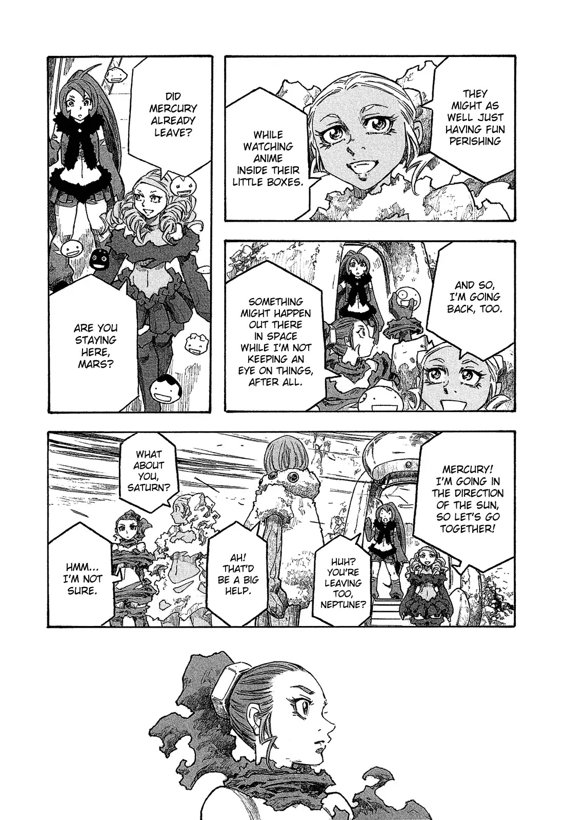 Madowanai Hoshi Chapter 18 page 18 - Chapter 18: Answer