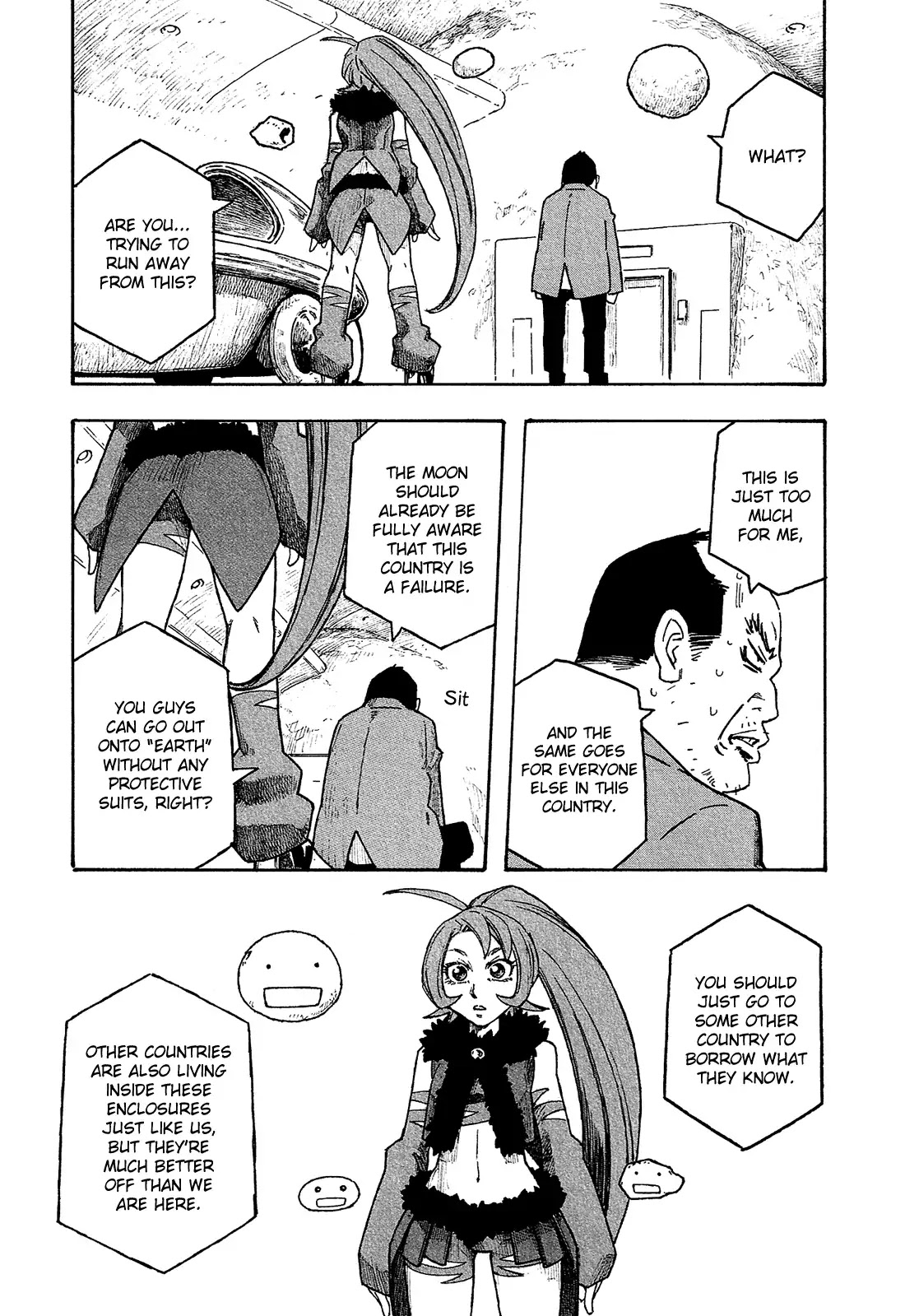 Madowanai Hoshi Chapter 2 page 18 - Chapter 2: Mars