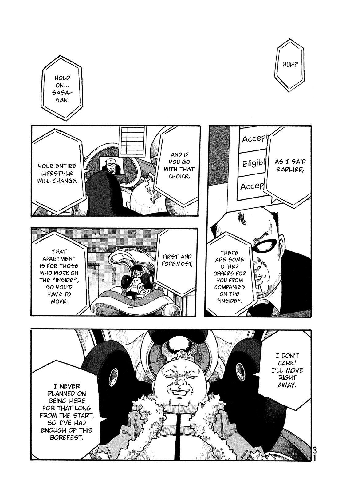 Madowanai Hoshi Chapter 20 page 18 - Chapter 20: The Stuffy Elite